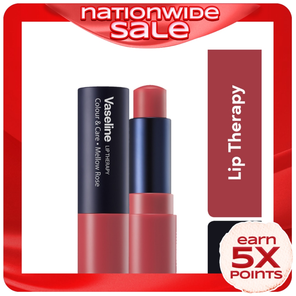 Lip Therapy Color and Care - Mellow Rose 3g
