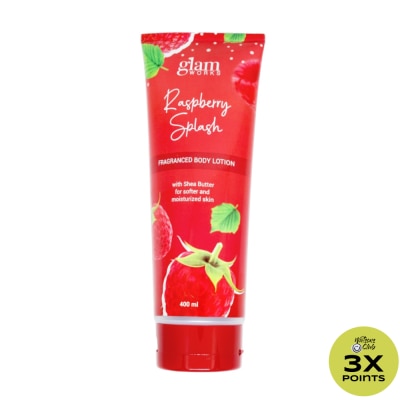 GLAMWORKS Raspberry Splash Fragrance Body Lotion 400ml