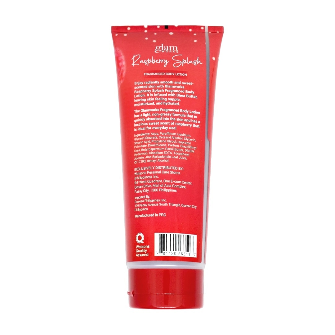 Raspberry Splash Fragrance Body Lotion 400ml