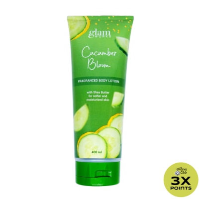 GLAMWORKS Cucumber Bloom Fragrance Body Lotion 400ml