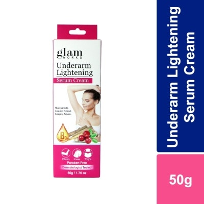 GLAMWORKS Underarm Lightening Serum Cream 50g