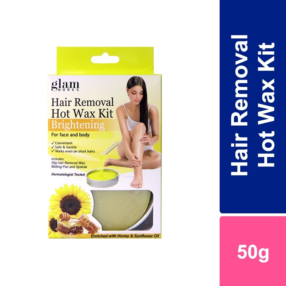 Hot Wax Kit Honey & Sunflower Oil 50g