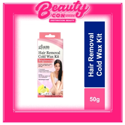 GLAMWORKS Hair Removal Cold Wax Lemon & Pearl 50g