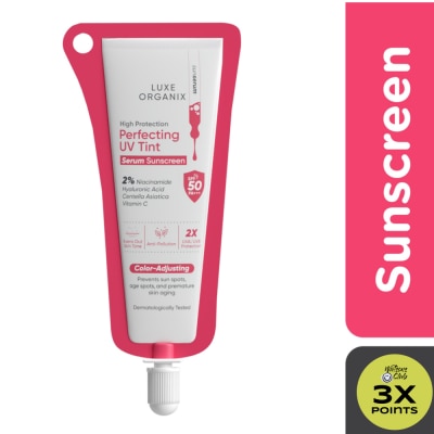 LUXE ORGANIX LUXE ORGANIX High Protection Perfecting UV Tint Serum Sunscreen SPF 50 PA +++ 10g