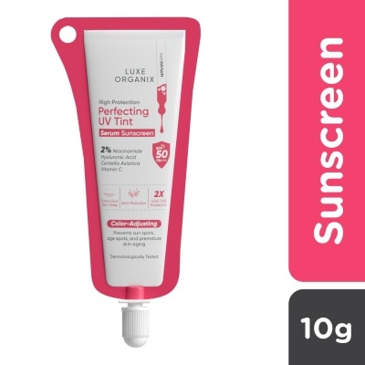 LUXE ORGANIX LUXE ORGANIX High Protection Perfecting UV Tint Serum Sunscreen SPF 50 PA +++ 10g