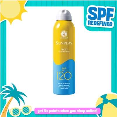 SUNPLAY - SUNPLAY Sport UV Body Mist SPF PA+++ 120 165ml