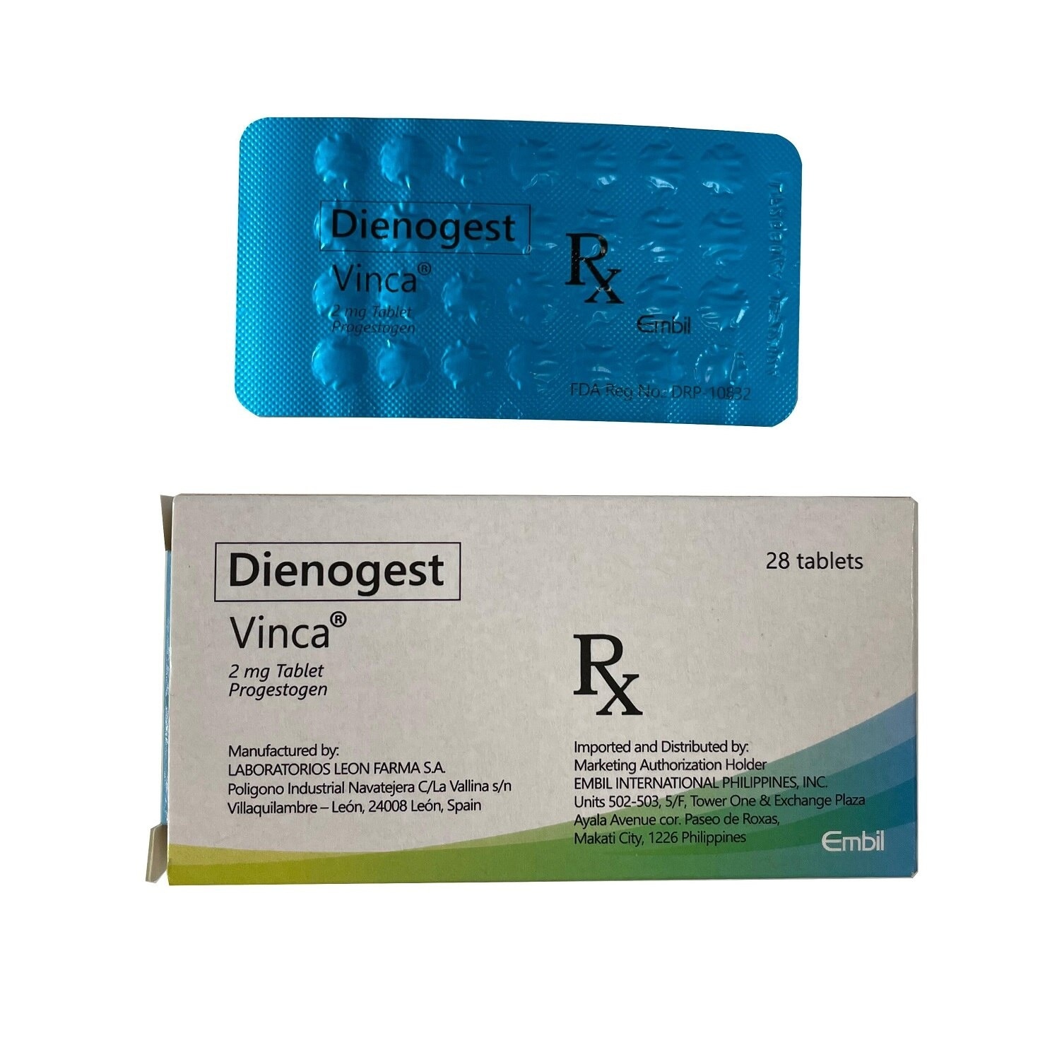 Vinca 2mg tablet box of 28 s