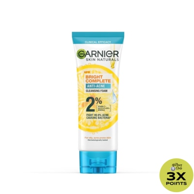 GARNIER Garnier Bright Complete 3-In-1 Anti Acne Cleanser 100Ml