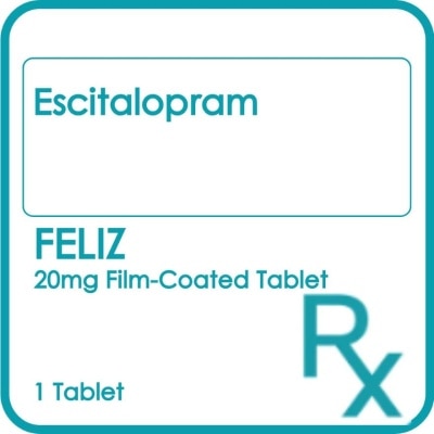 FELIZ FELIZ S Film Coated Tabler 20mg Sold Per Piece [PRESCRIPTION REQUIRED]