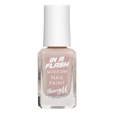 BARRY M In A Flash Quick Dry Nail Paint Pink Pace 10ml