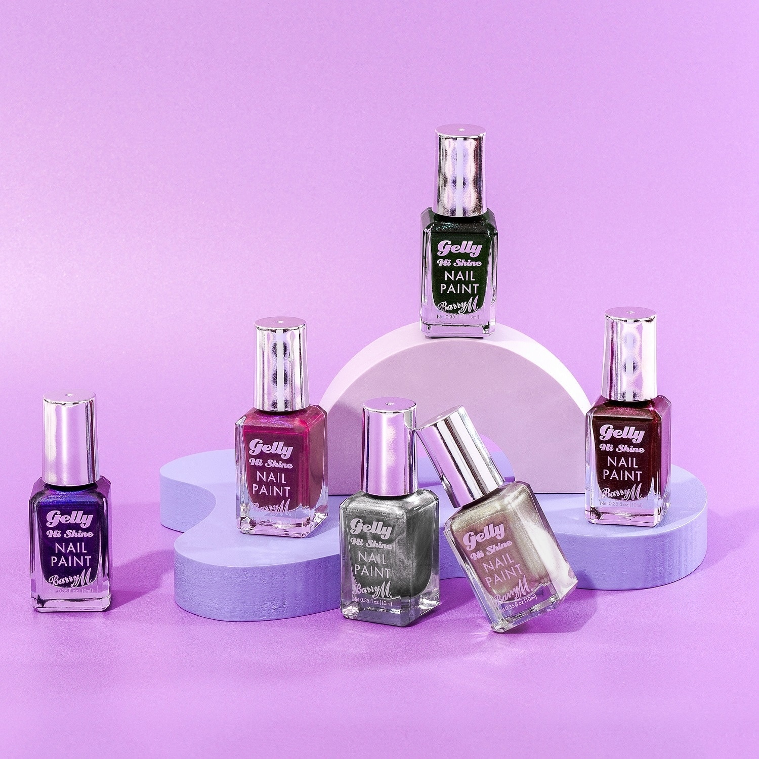 Gelly Hi Shine Nail Paint Beetroot 10ml
