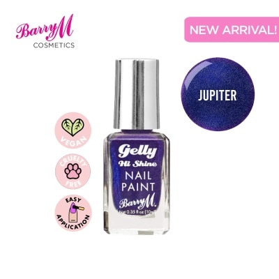 BARRY M Gelly Hi Shine Nail Paint Juniper 10ml
