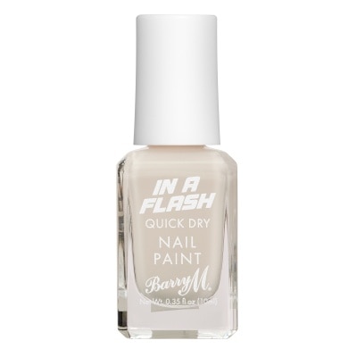 BARRY M In A Flash Quick Dry Nail Paint Chaotic Cream 10ml