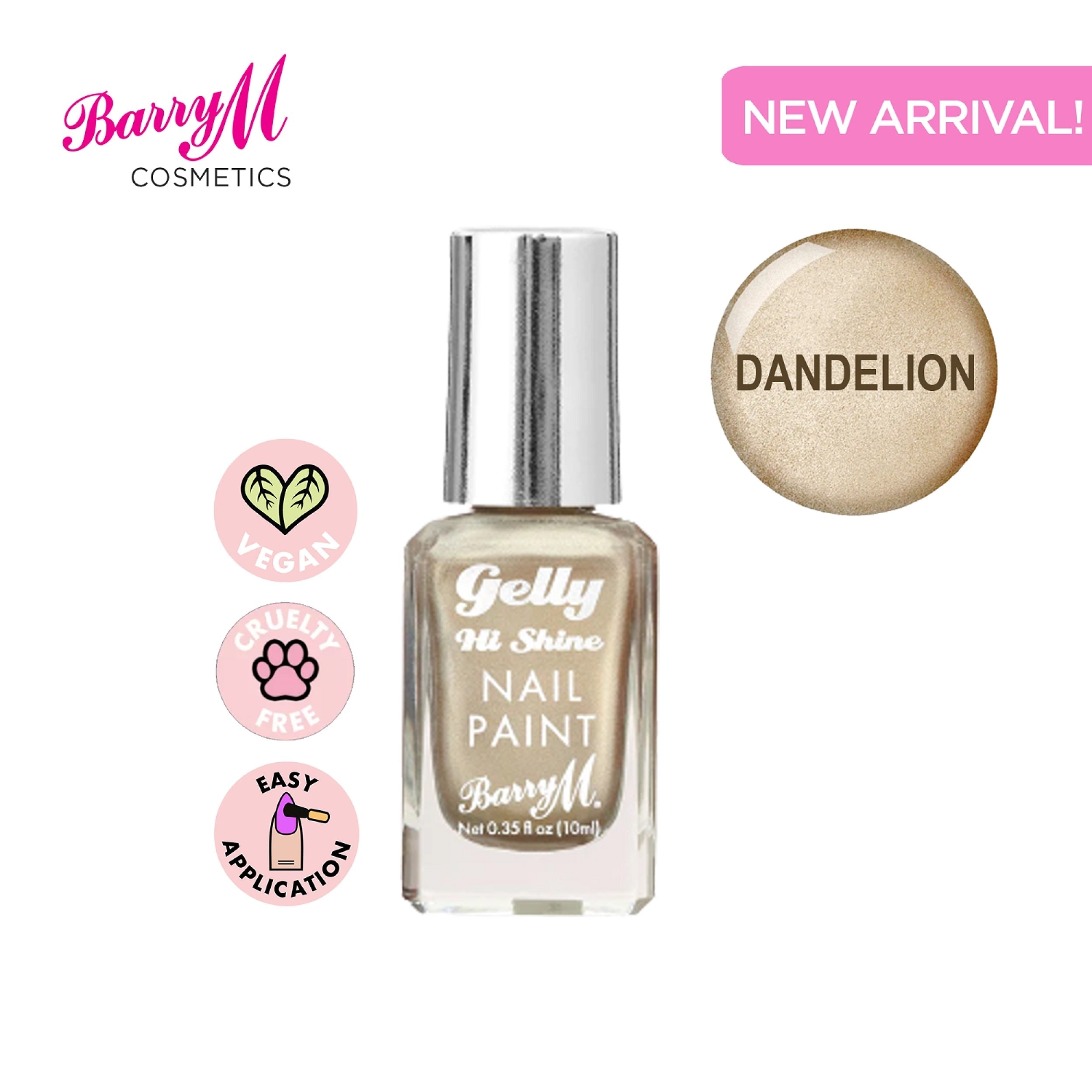Gelly Hi Shine Nail Paint Dandelion 10ml