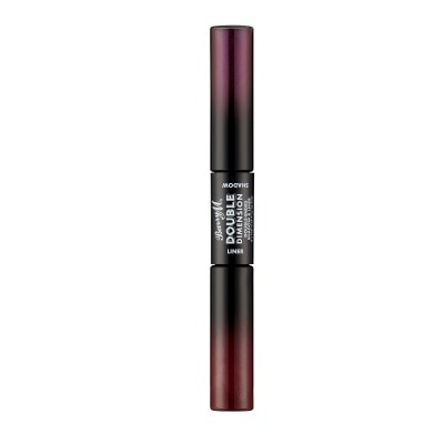 BARRY M Double Dimension Double Ended Shadow and Liner Purple Parallel 4.5ml