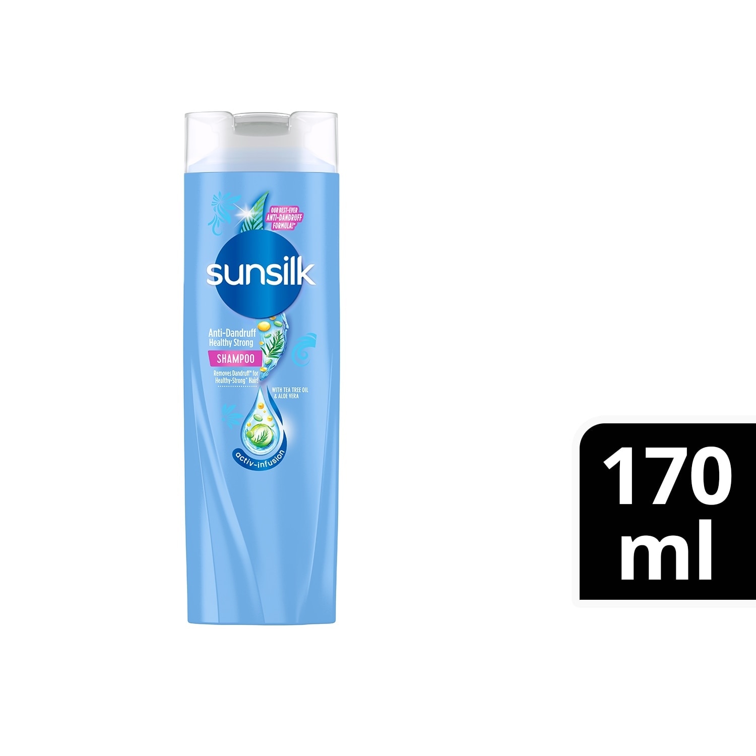 SUNSILK Shampoo Anti-Dandruff Healthy Strong 170ML