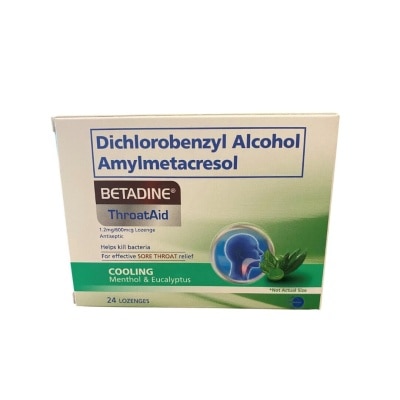 BETADINE BETADINE Throataid Mentol & Eucalyptus 24s