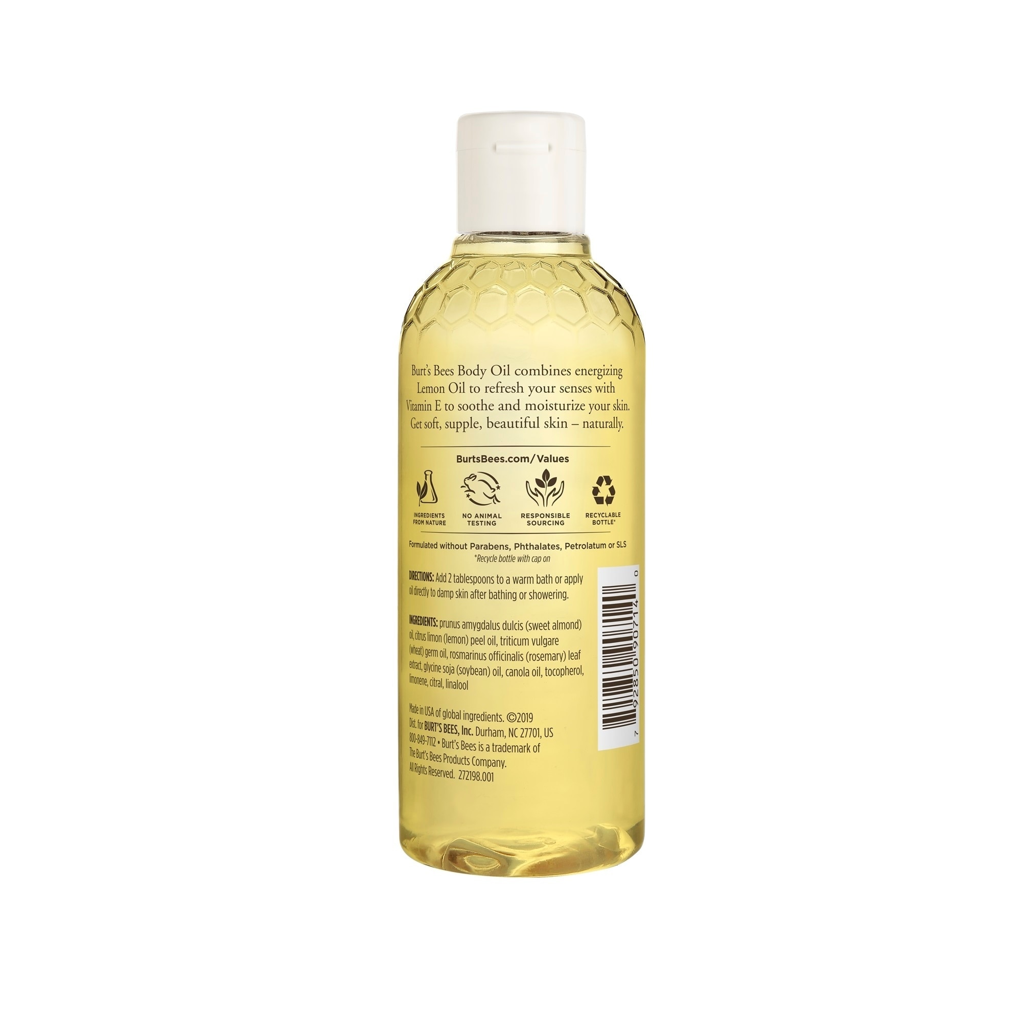 Burt's Bees Body Oil with Lemon & Vitamin E