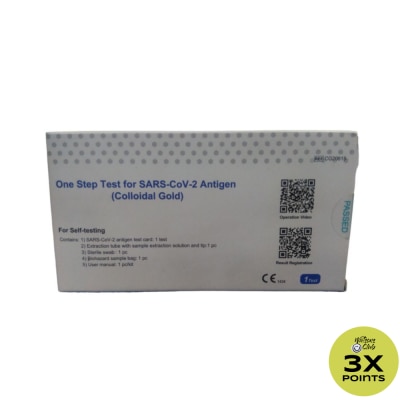 ONE STEP One Step Test For Sars-Cov-2 Antigen Colloidal Gold