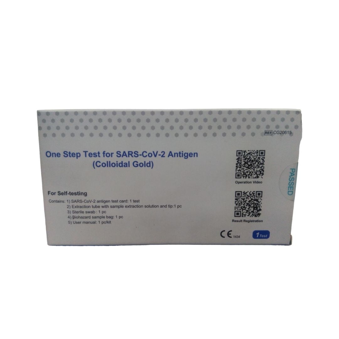 One Step Test For Sars-Cov-2 Antigen Colloidal Gold