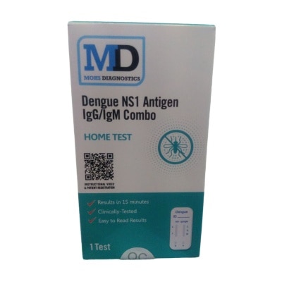 MD DENGUE Md Mohs Diagnostics Dengue Ns1 Antigen Igg/Igm Combo Home Test