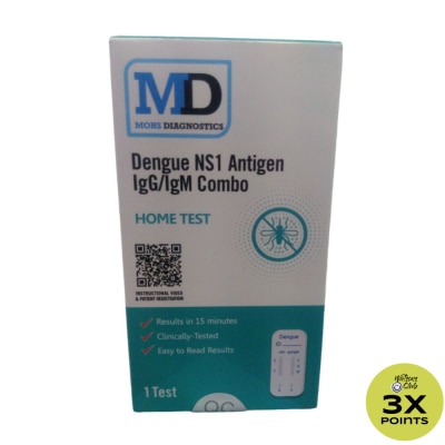 MD DENGUE Md Mohs Diagnostics Dengue Ns1 Antigen Igg/Igm Combo Home Test