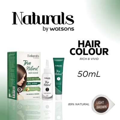 NATURALS WS True Natural Colour Cream Light Brown 50ml