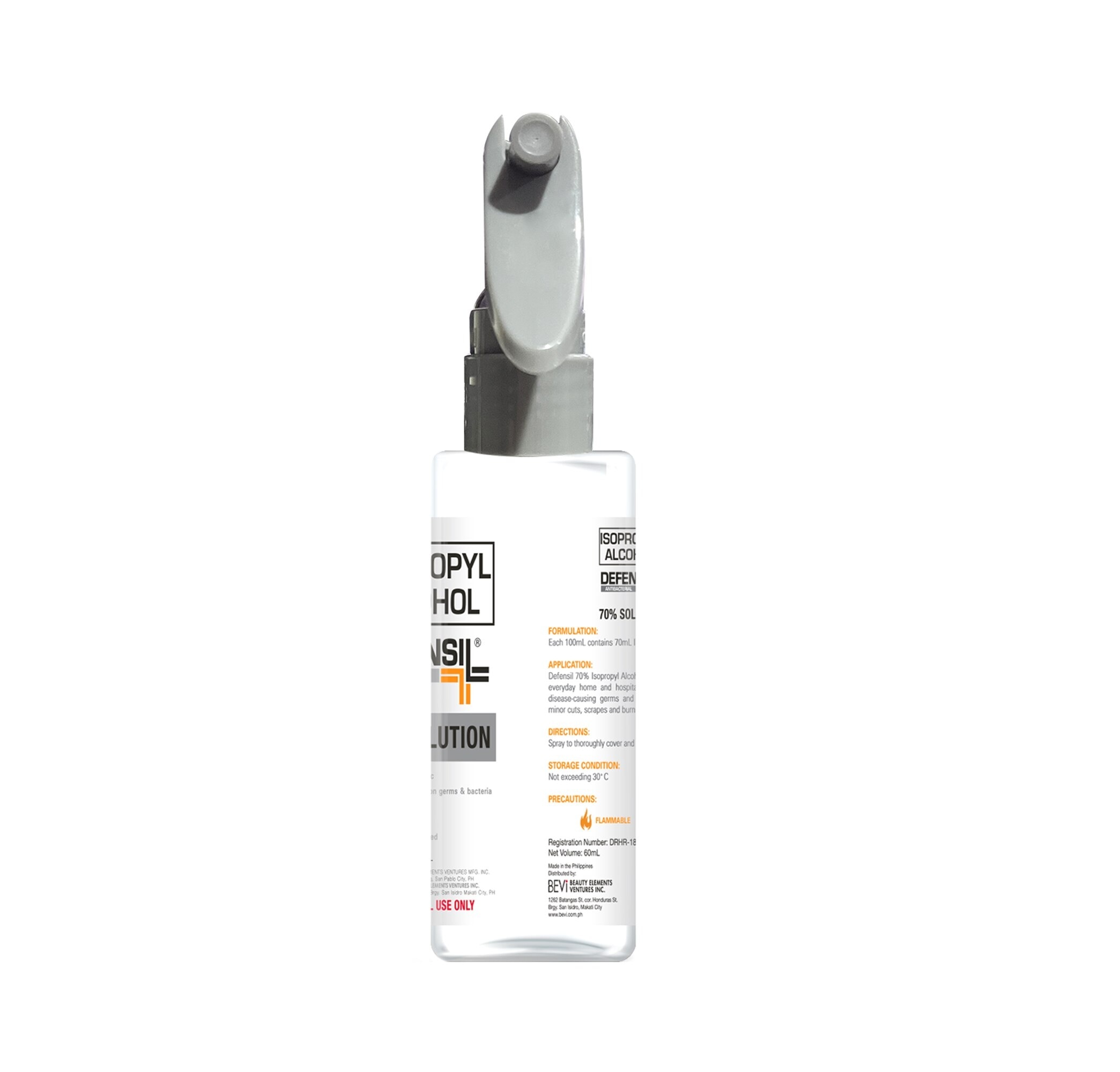 DEFENSIL Isopropyl Alcohol Spray 60ml