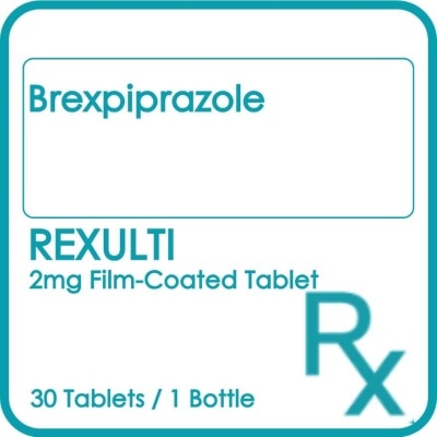 REXULTI REXULTI 2mg Film Coated Tablet 30s 1 Bottle [PRESCRIPTION REQUIRED]