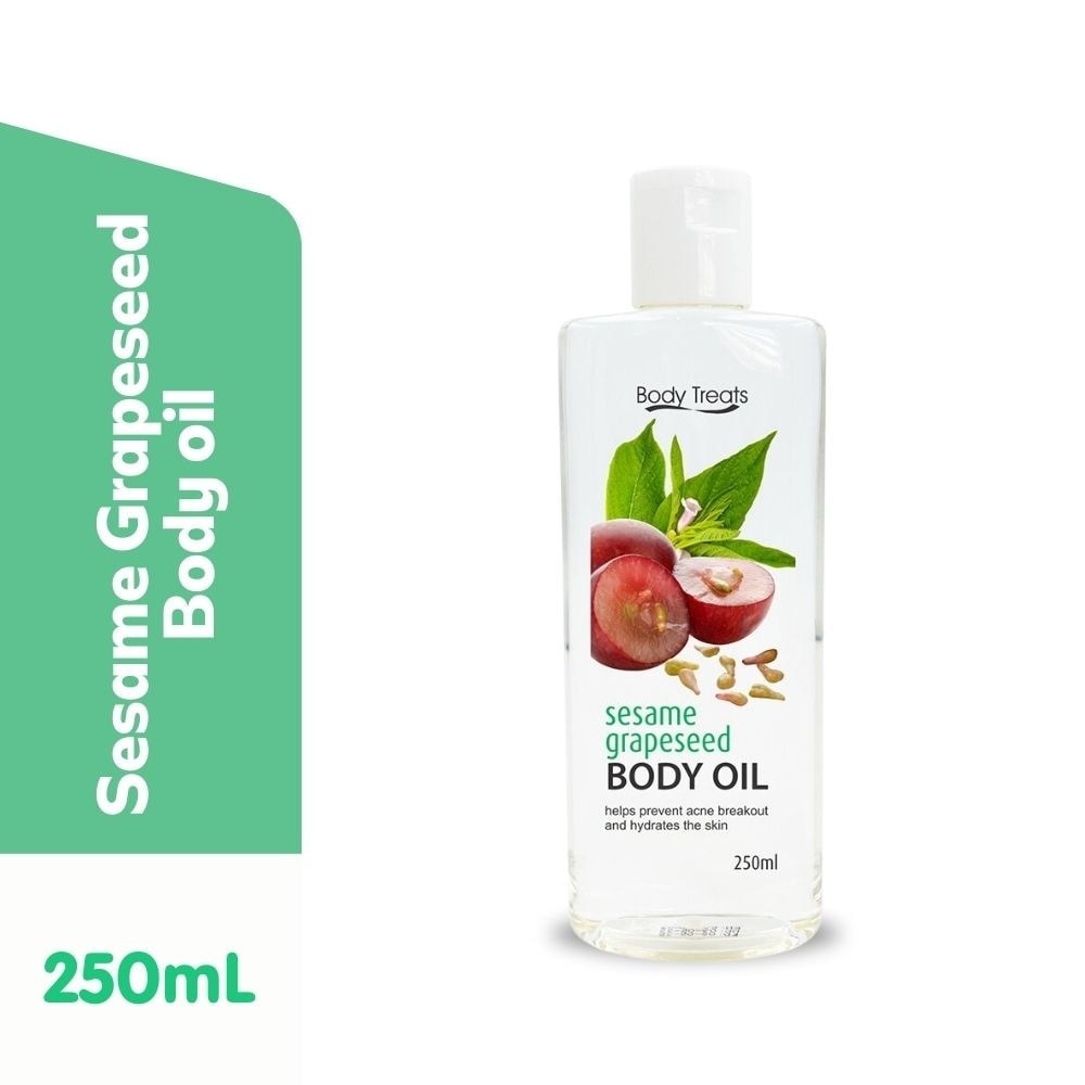 BODY TREATS Sesame Grapeseed Body Oil 250ml