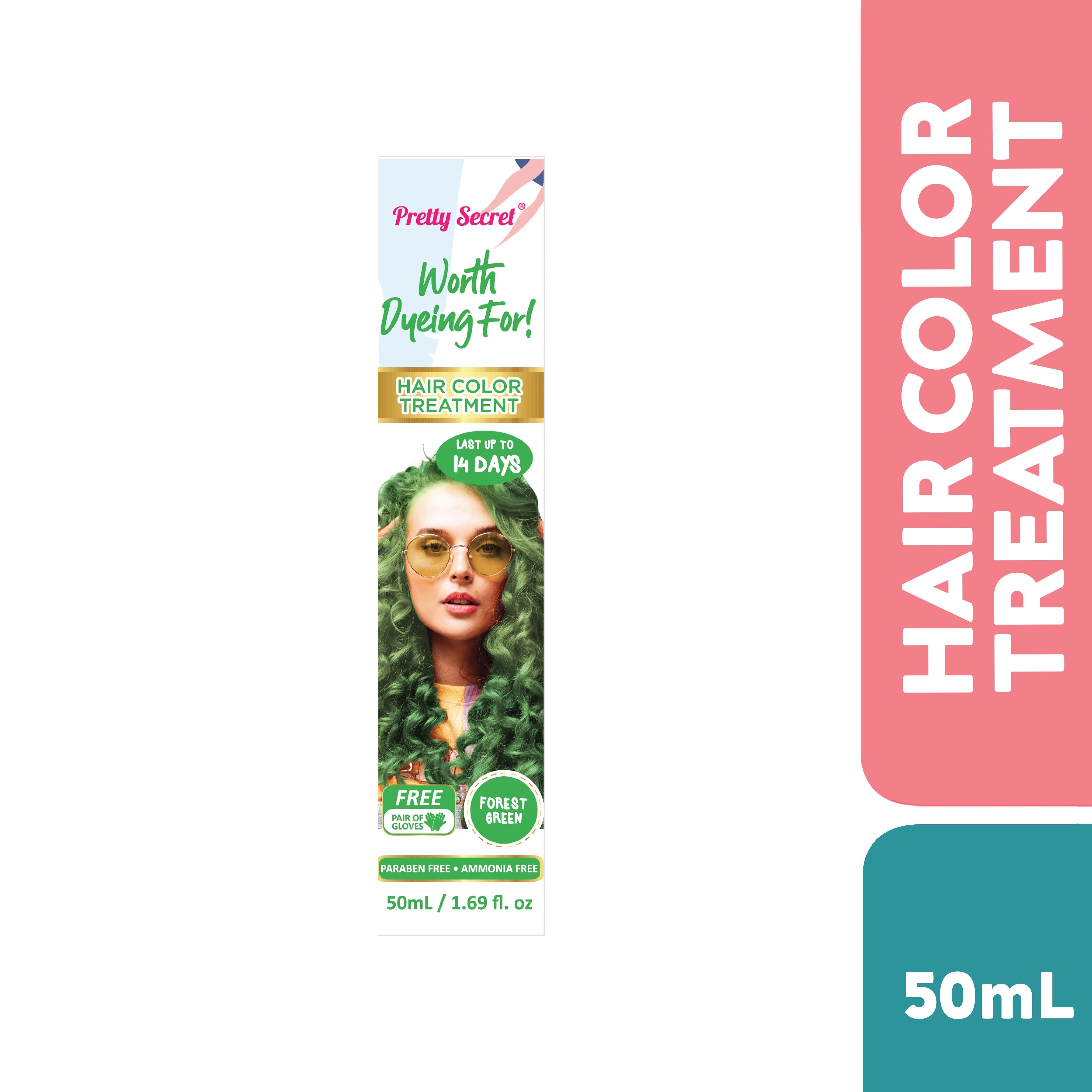 Hair Color Treatment Forest Green 50ml