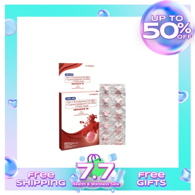 HEMARATE HEMARATE FA Tablet  10s Pack
