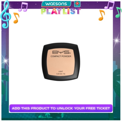 BYS BYS Compact Powder 2 Layer With Sponge Light
