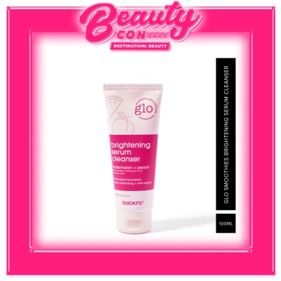 QUICKFX Glo Smoothies Watermelon & Peach Brightening Serum Cleanser 100mlÿ