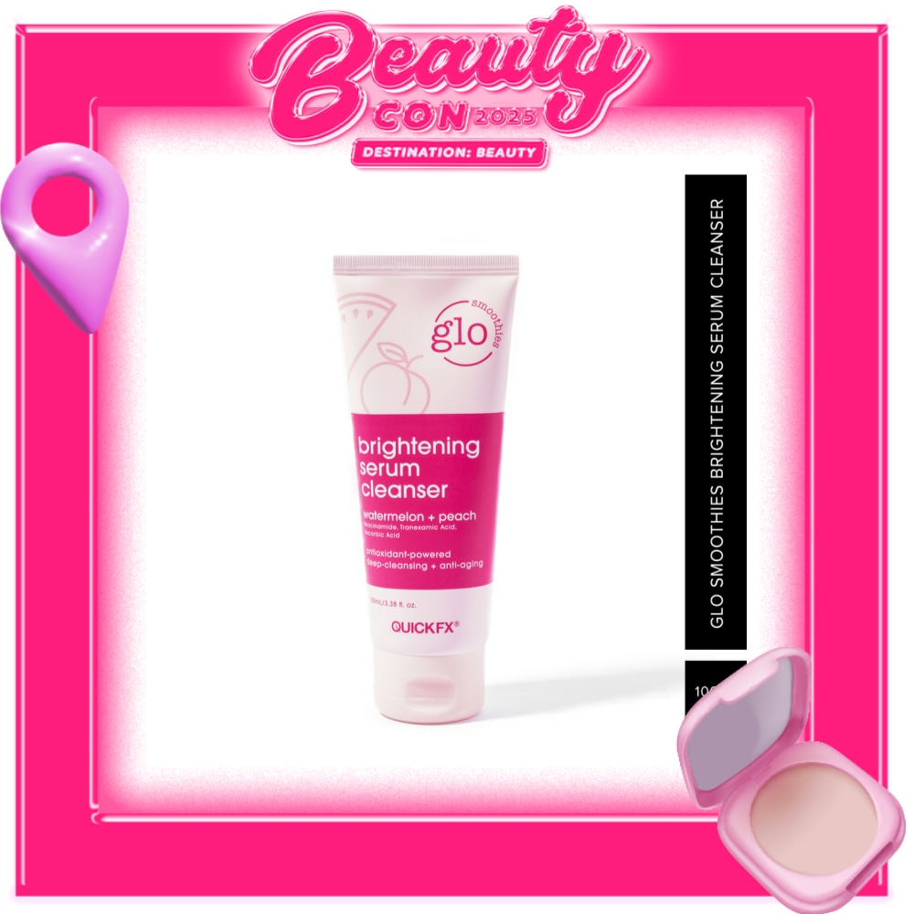 Glo Smoothies Watermelon & Peach Brightening Serum Cleanser 100mlÿ