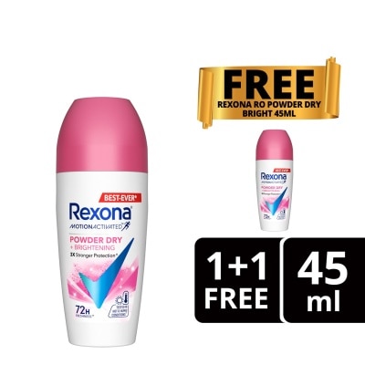 REXONA - REXONA WMEN RO POWDER DRY 72H (1+1) 45ML