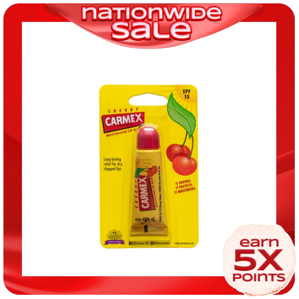CARMEX Cherry In Squeeze Tube 10g