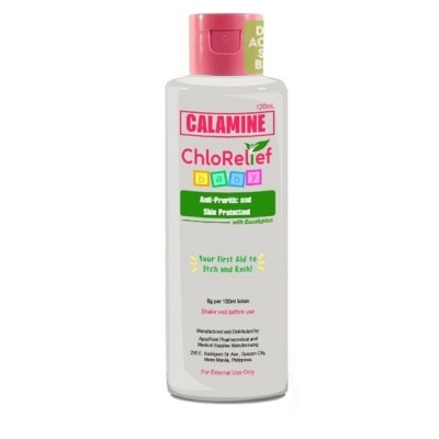 CHLORELIEF Calamine Anti-Itch and Rash Baby Lotion 120ml