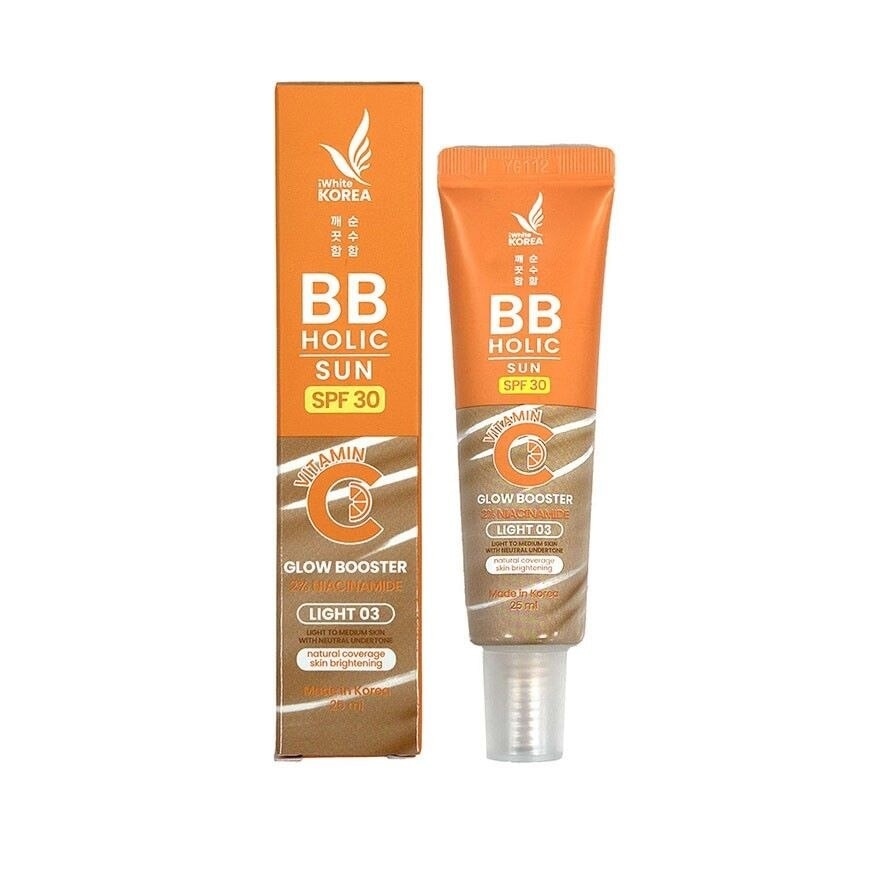 IWHITE KOREA BB Holic Sun Tint Vitamin C Glow Booster Light 25ml