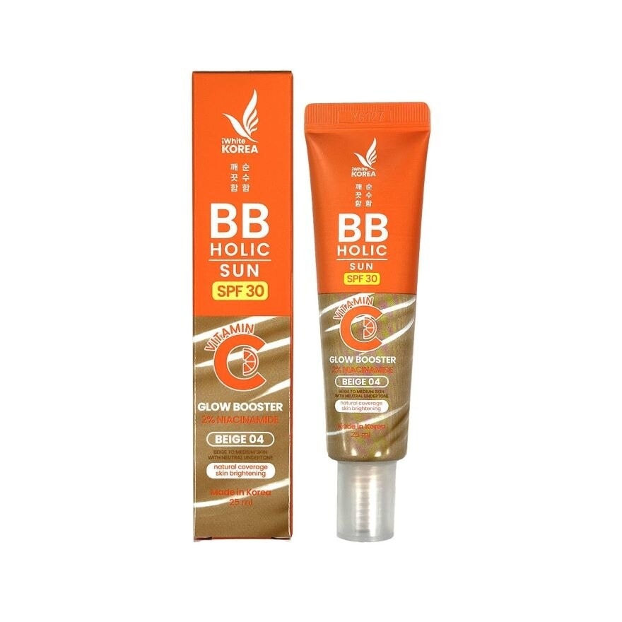 IWHITE KOREA BB Holic Sun Tint Vitamin C Glow Booster Beige 25ml