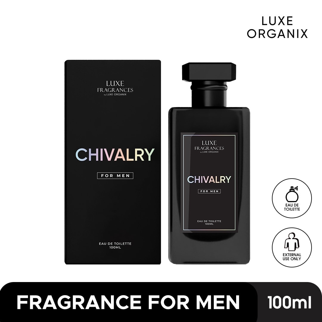 LUXE ORGANIX Fragrances Chivalry for Men Eau de Toilette 100ml