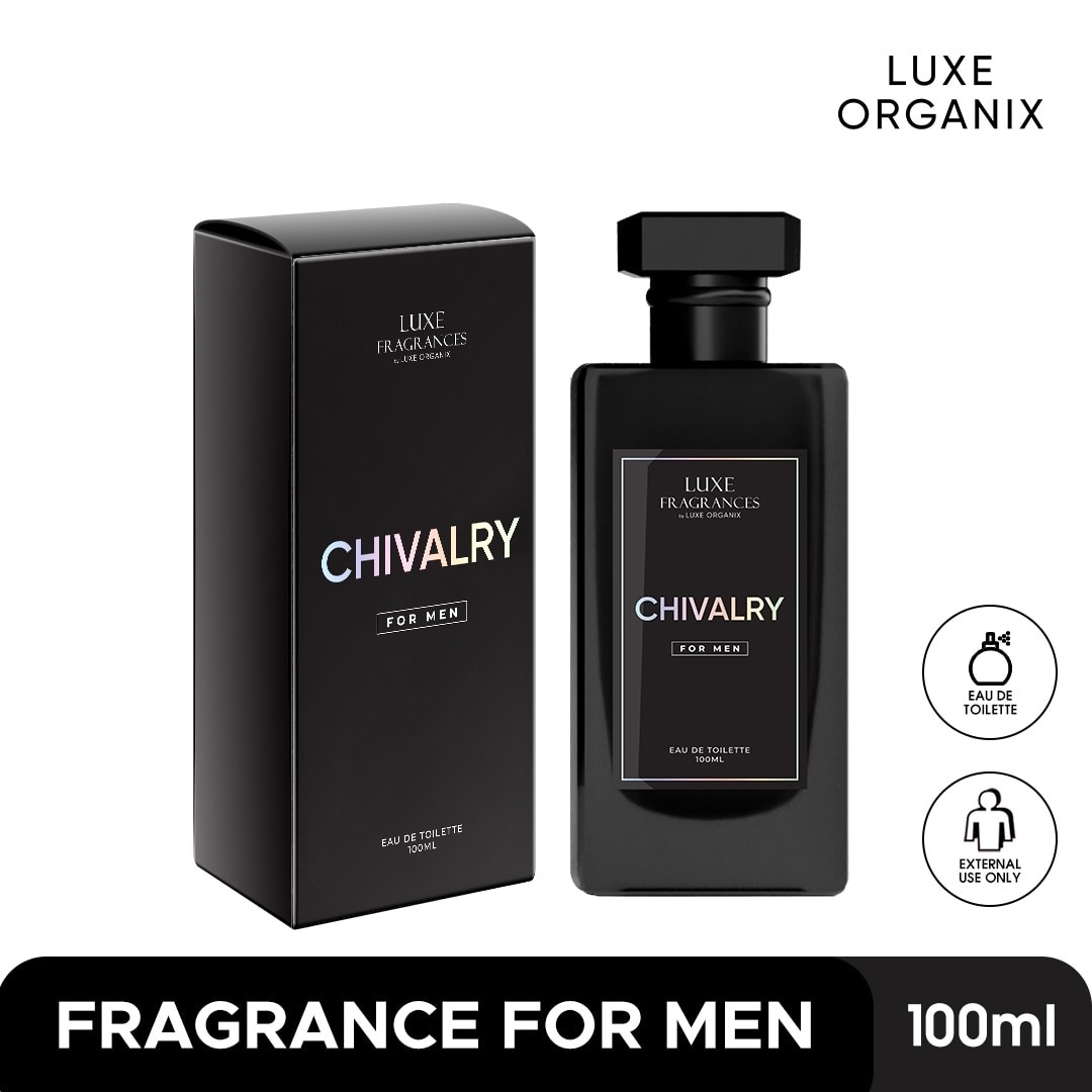 LUXE ORGANIX Fragrances Chivalry for Men Eau de Toilette 100ml