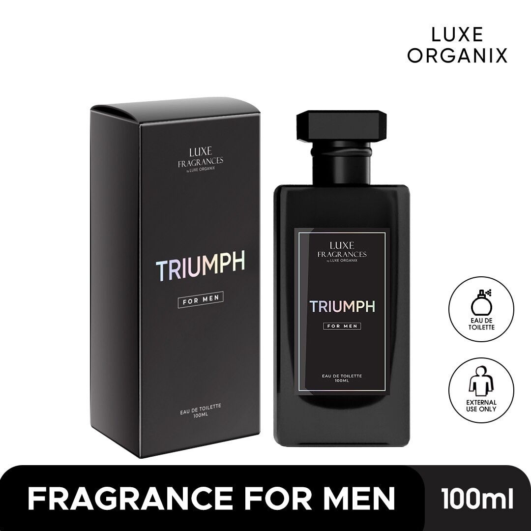 LUXE ORGANIX Fragrances Triumph for Men Eau de Toilette 100ml