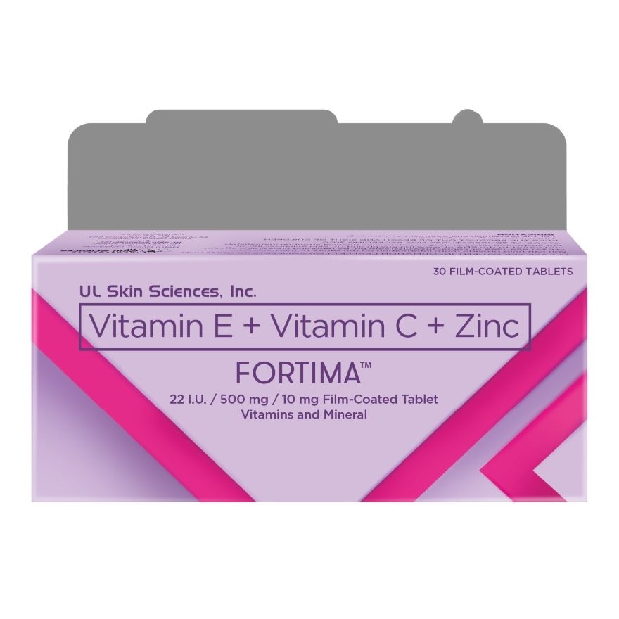 FORTIMA Vitamin E + Vitamin C + Zinc 25+ 5 Promo Pack