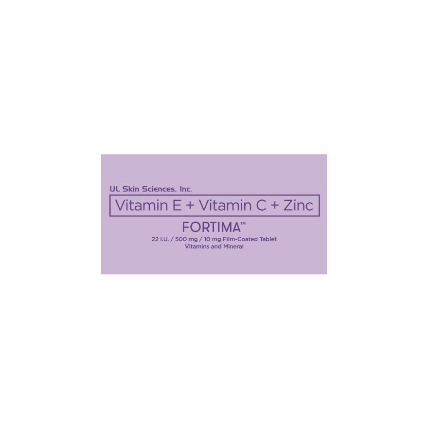 FORTIMA Vitamin E + Vitamin C + Zinc 25+ 5 Promo Pack