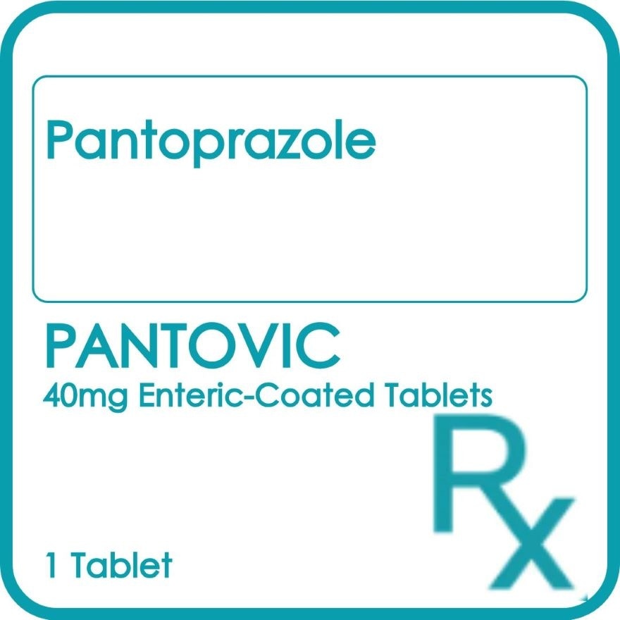 PANTOVIC 40mg Enteric Coated Tablet Sold Per Piece [PRESCRIPTION REQUIRED]