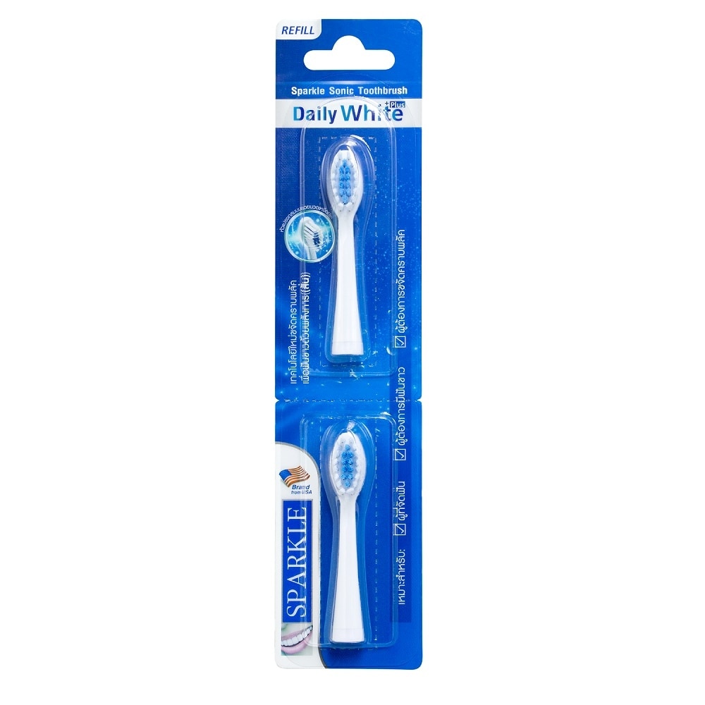 Sonic Toothbrush Daily White Plus Refills