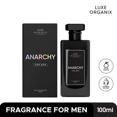 LUXE ORGANIX LUXE ORGANIX Fragrances Anarchy for Men Eau de Toilette 100ml