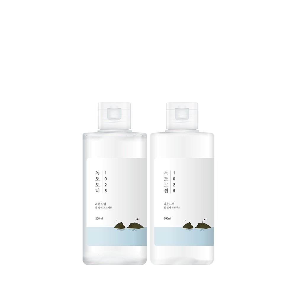 ROUND LAB 1025 Dokdo Toner Lotion Special Set 200ML 200ML