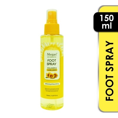 MEGAN Megan Foot Spray 150ml Collagen & Sunflower